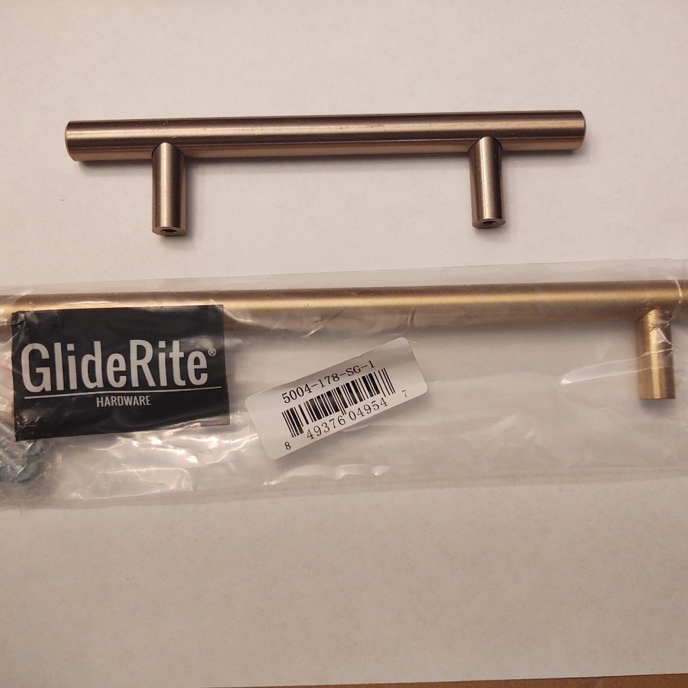 GlideRite Long Steel Cabinet Bar Pull